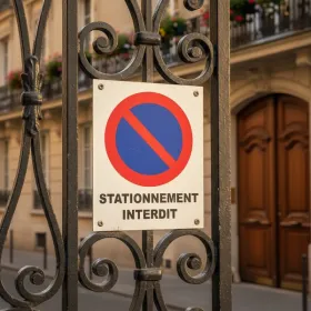 Panneau ne pas stationner – Panneau stationnement