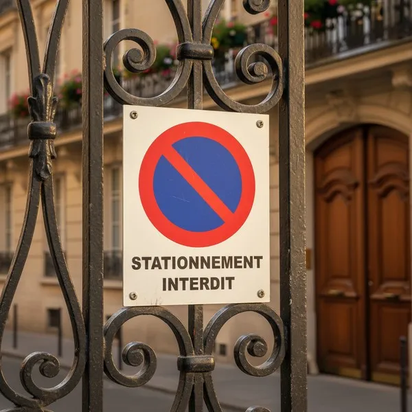 Panneau ne pas stationner – Panneau stationnement