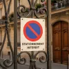 Panneau ne pas stationner – Panneau stationnement