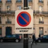 Panneau ne pas stationner – Panneau stationnement