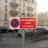 Panneau stationnement limité à 10 minutes – Panneau stationnement