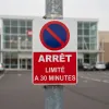 Panneau Arrêt limité à 30 minutes – Panneau stationnement