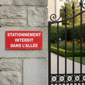 Panneau Stationnement Interdit dans l'Allée | Panneaux Signalisation