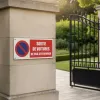 Panneau stationnement interdit sortie de voitures – Ne pas stationner