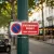 Panneau signalétique stationnement interdit sauf mention spéciale