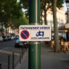 Panneau Stationnement Interdit Accès Ambulance