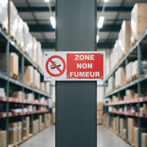 Panneau zone non fumeur – Panneau interdit de fumer