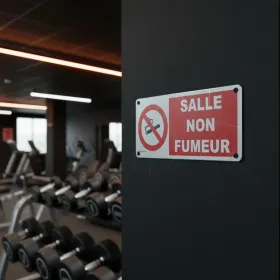 Panneau signalétique "SALLE NON FUMEUR" – Panneau interdit de fumer