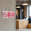 Panneau signalétique "SALLE NON FUMEUR" – Panneau interdit de fumer