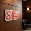 Panneau ZONE NON FUMEUR – Panneau interdit de fumer