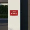 Panneau Accès Interdit | Défense d'entrer