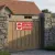 Panneau signalétique Entrée interdite accès privé aluminium
