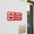 Panneau Interdit Véhicules Sauf Service Aluminium Rond Ø450 mm