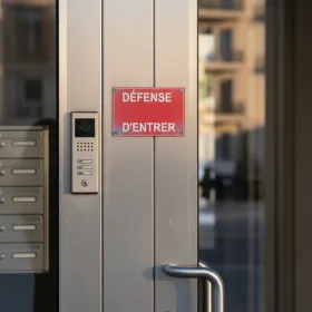 Panneau Interdiction d’Entrer – Signalétique Accès Interdit