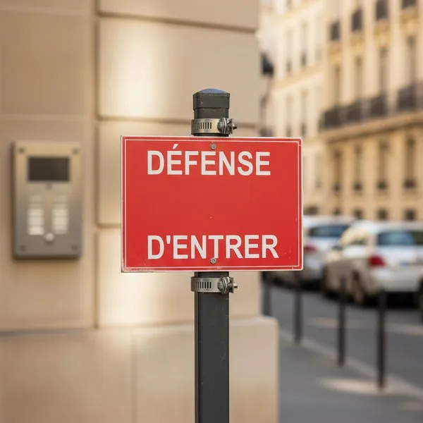 Panneau Interdiction d’Entrer – Signalétique Accès Interdit