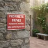 Panneau signalétique Propriété Privée Manoeuvres Interdites