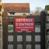 Panneau interdiction d'entrer | Accès réservé sans autorisation