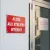 Panneau Accès aux ateliers Interdit – Panneau accès interdit