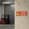 Panneau Danger Atelier Interdit au Public | Accès Interdit