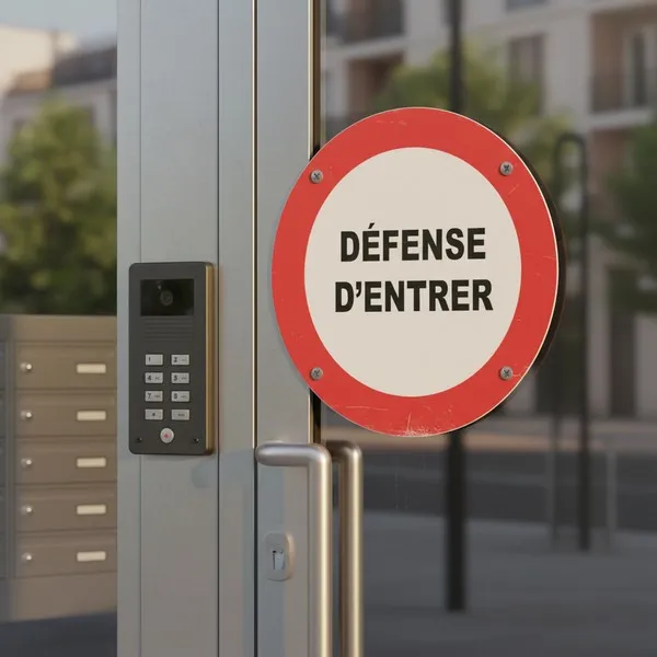 Panneau Interdiction d’Entrée – Accès Réservé Zone Privée
