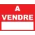 A vendre 600x400mm-Panneau immobilier-Panneaux Signalétiques