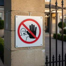 Panneau Interdiction d'entrer – Panneau accès interdit