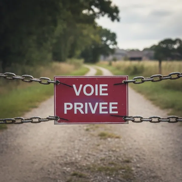 Panneau voie privée – Panneau propriété privée