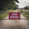 Panneau voie privée – Panneau propriété privée