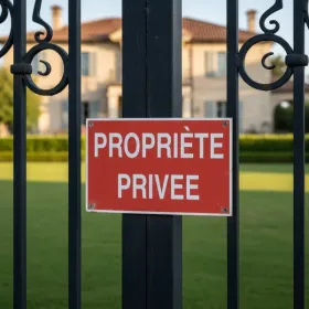 Panneau Propriété privée – PVC 3 mm ou Aluminium Dibond 3 mm