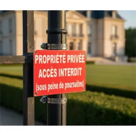 Panneau Propriété Privée Accès Interdit : Signalétique Défense d'Entrer