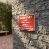 Panneau Voie Privée - Accès Interdit Non Riverains