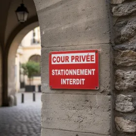 Panneaux & Autocollants : Propriété Privée, Danger, Stationnement Interdit
