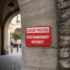 Panneaux & Autocollants : Propriété Privée, Danger, Stationnement Interdit