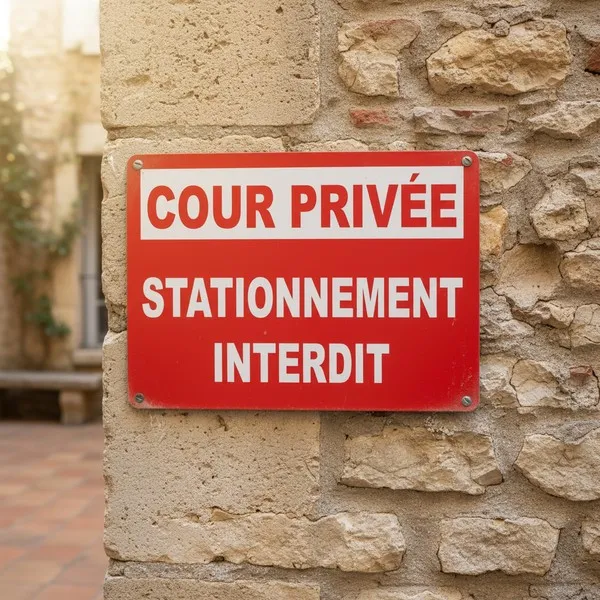 Panneaux & Autocollants : Propriété Privée, Danger, Stationnement Interdit