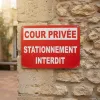 Panneaux & Autocollants : Propriété Privée, Danger, Stationnement Interdit