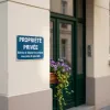 Panneau Propriété Privée Défense de Déposer Ordures Interdiction