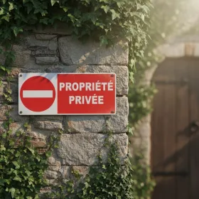 Panneau Interdit propriété privée – Panneau propriété privée