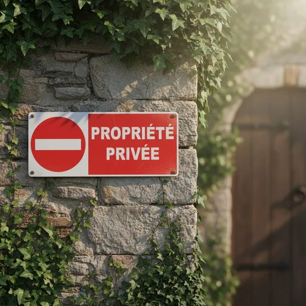 Panneau Interdit propriété privée – Panneau propriété privée