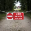 Panneau Interdit voie privée sans issue – Panneau propriété privée