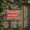 Panneau Passage interdit Propriété Privée - Signalétique