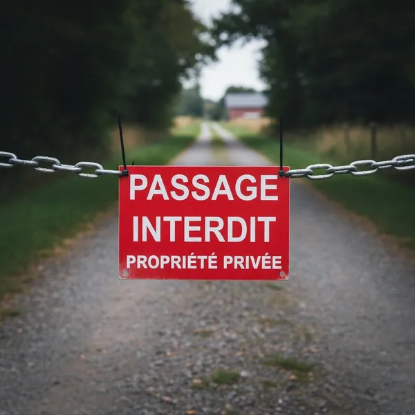 Panneau Passage interdit Propriété Privée - Signalétique