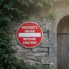 Panneau propriété privée défense d’entrer PVC 300mm