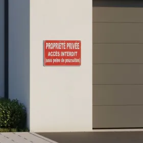 Panneau de sécurité Propriété Privée Interdiction d’Entrer