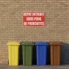 Panneau Dépôt interdit sous peine de poursuites