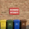 Panneau Décharge interdite – Panneau Dépôt interdit