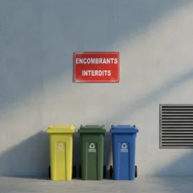 Panneau Encombrants interdits – Panneau Dépôt interdit
