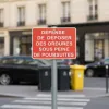 Panneau interdiction dépôt d’ordures – Sous peine de poursuites