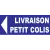 Panneau livraison petit colis à gauche-Signalétique magasin-Panneaux Signalétiques