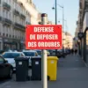 Panneau Défense de Déposer des Ordures PVC 300x200mm Extérieur