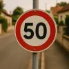 Panneau Limitation de vitesse à 50km/h – Panneau routier